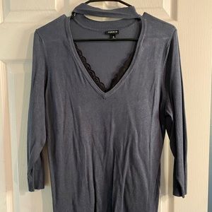 Key hole front Torrid sweater size 0
